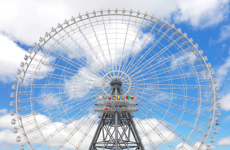 OSAKA WHEEL（大阪大摩天輪）。業者提供