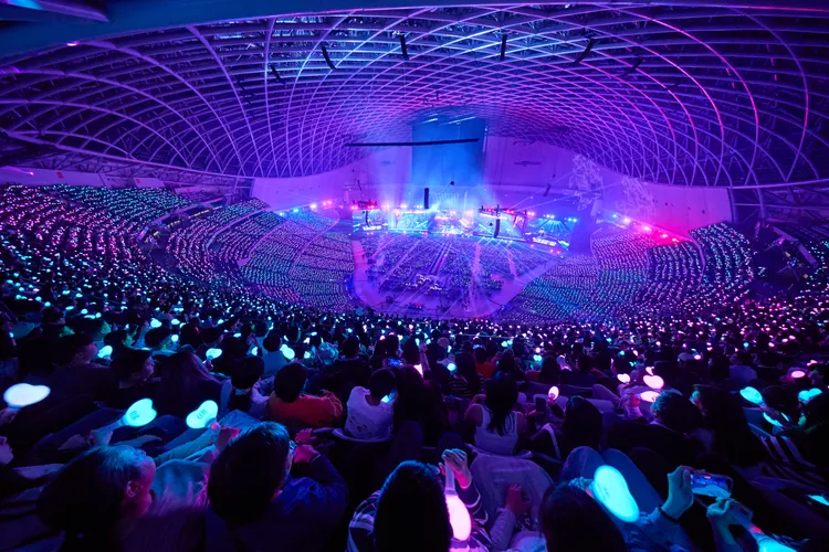 周杰倫邀阿妹《三天三夜》測試台北大巨蛋耐震度。圖／杰威爾提供