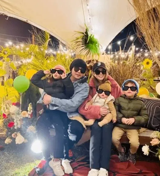 周杰倫與愛妻昆凌結婚至今，擁有2女1男，一家五口幸福美滿。翻攝周杰倫IG