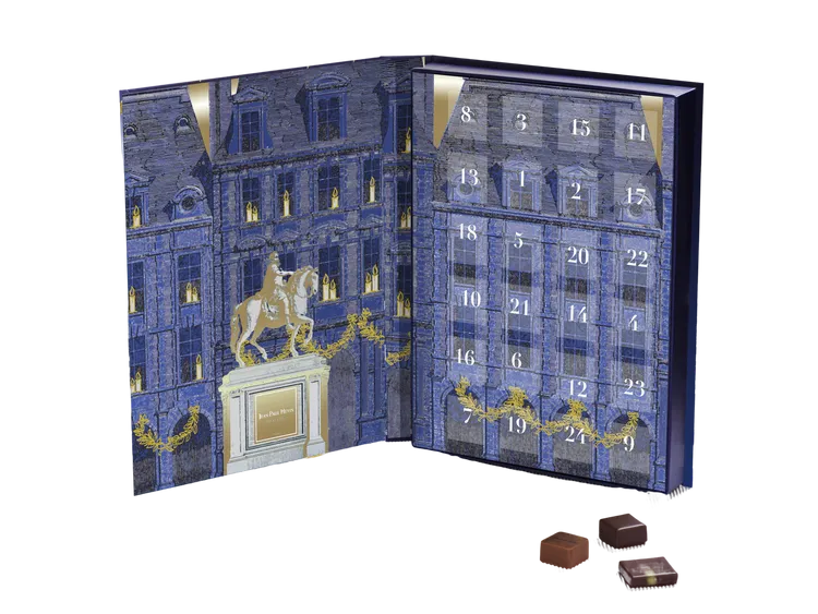 Jean-Paul Hévin 獨家限量聖誕倒數月曆。業者提供