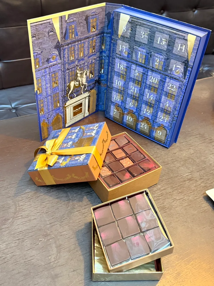 Jean-Paul Hévin 獨家限量聖誕倒數月曆。陳揚盛攝