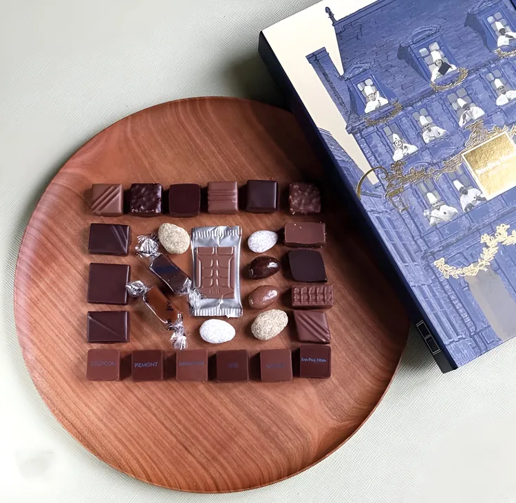 Jean-Paul Hévin 獨家限量聖誕倒數月曆巧克力。業者提供