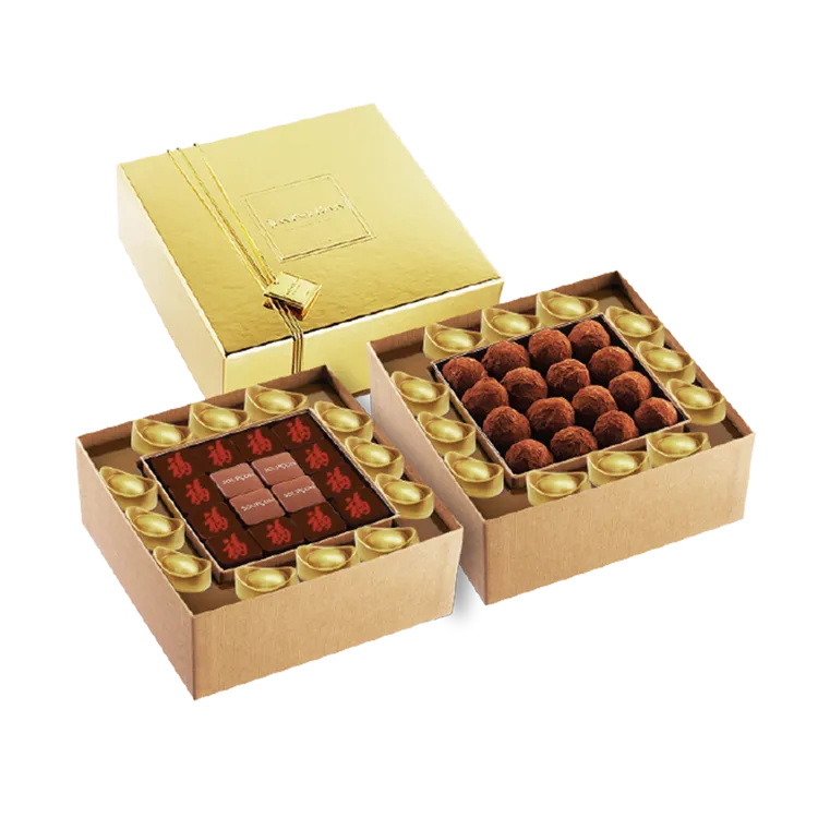 Jean-Paul Hévin 富麗堂皇開運招財金燦禮盒。業者提供