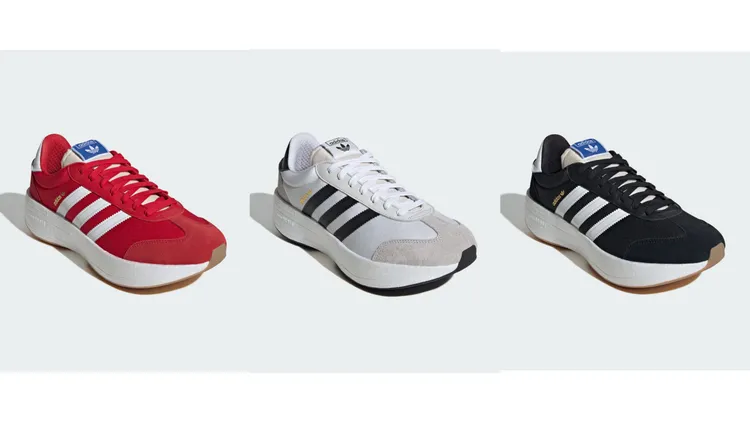 adidas Originals CITY RNR，各3890元。品牌提供