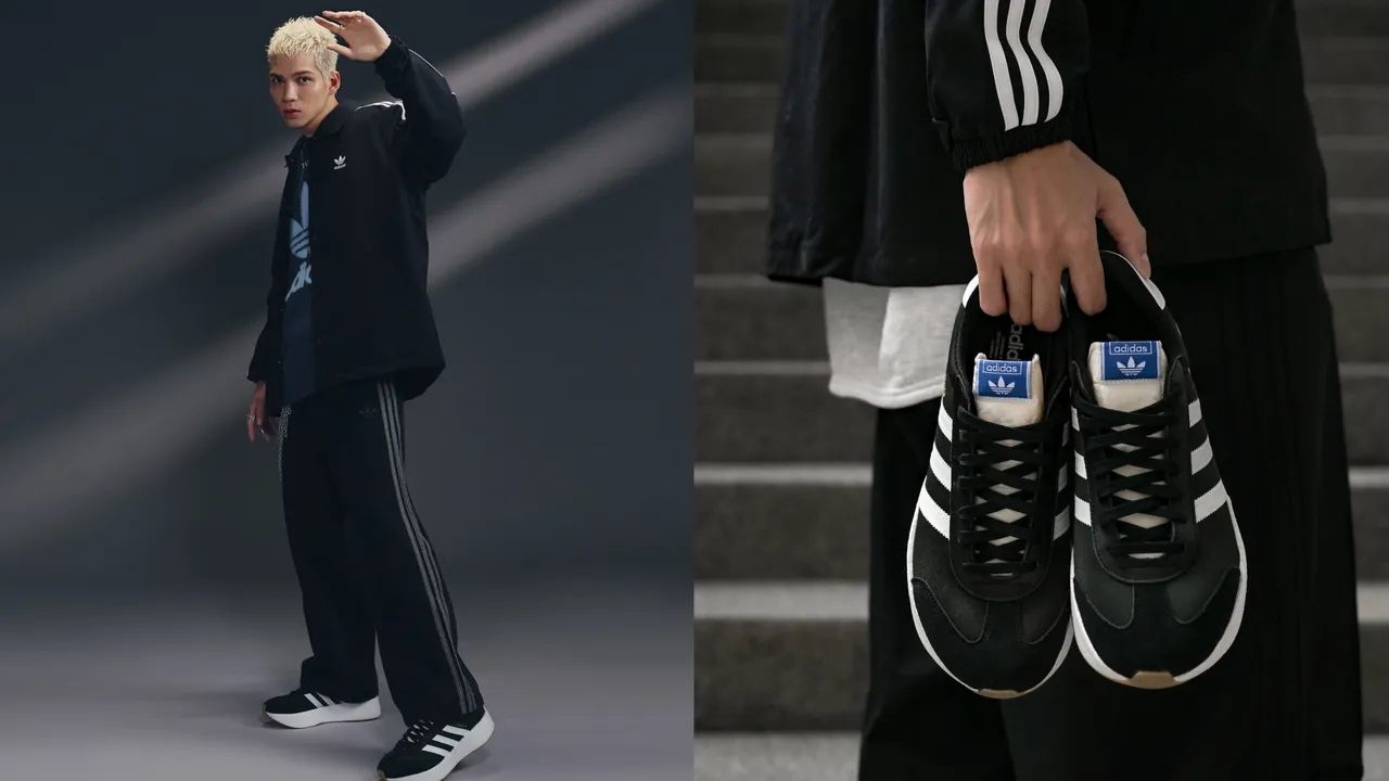 派偉俊演繹adidas Originals CITY RNR鞋款。品牌提供