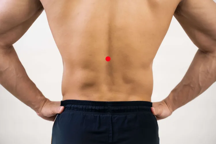 命門穴。馬光中醫提供