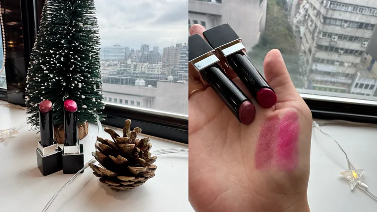 星燦嫣紅活力唇膏，各1450元。張家玲攝