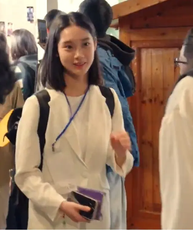 北京清華大學女大生彭弋航。馬英九基金會提供