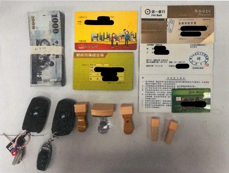 警方查獲相關證物。警方提供