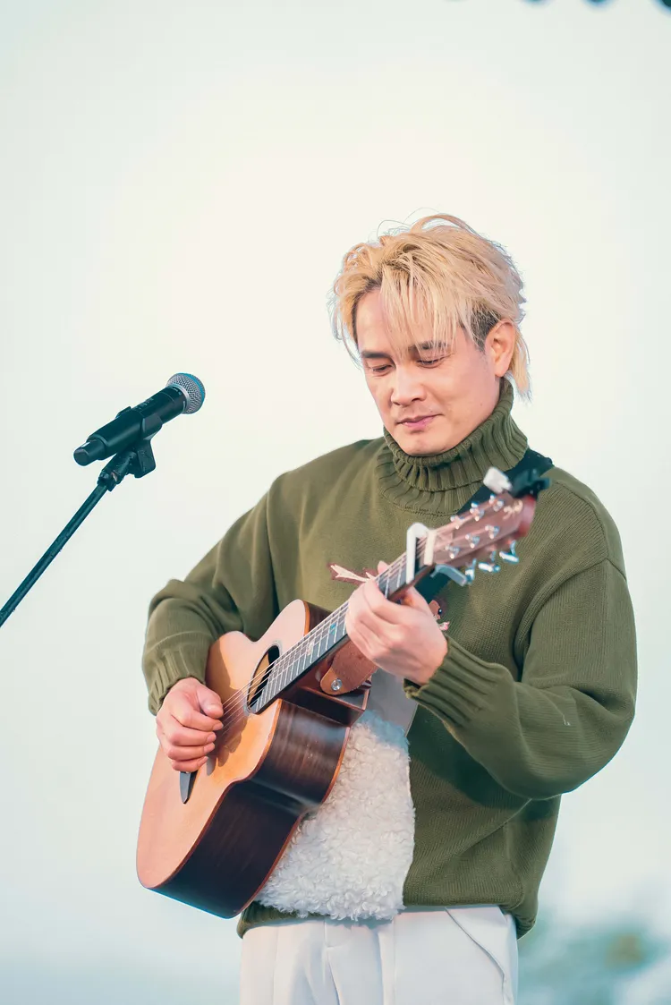 羅文裕帶來精彩演出。穀動日不落音樂祭提供