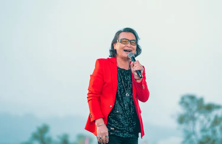 沈文程帶來精彩演出。穀動日不落音樂祭提供