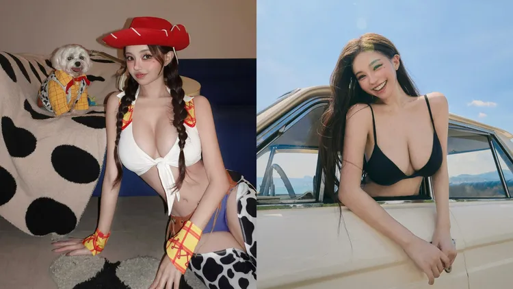 黃琳時常分享清涼照，讓粉絲大飽眼福。翻攝《@lovelynnboo》IG