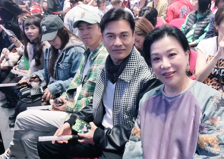 男星呂良偉到場聆聽。翻攝映藝娛樂臉書