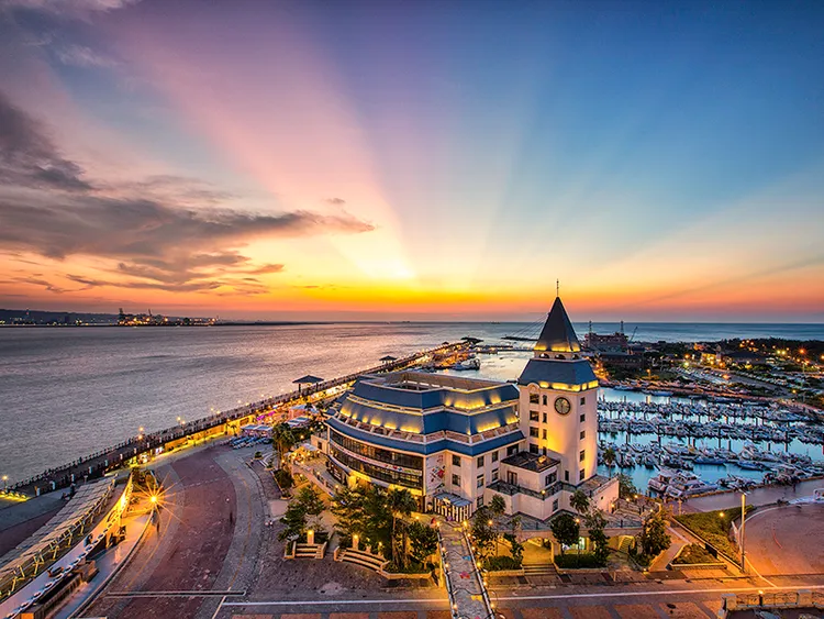 福容大飯店淡水漁人碼頭店。業者提供