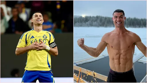 C羅雪地只穿內褲秀肌肌 破千萬人按讚搶看結實Body