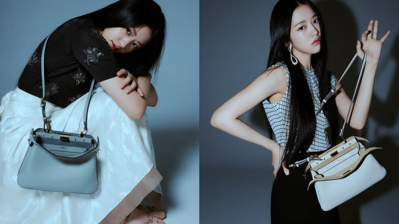 安俞真搶先背上FENDI Peekaboo Soft Small包款，新包將在明年1月9日開賣。品牌提供