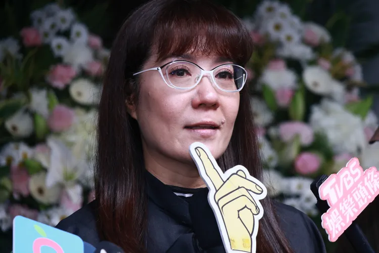 林姿佑回憶爸爸林照雄，難過的哭了。彭欣偉攝