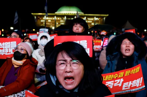 怒火燎原!尹锡悦弹劾案不成立 人民愤怒持续延烧