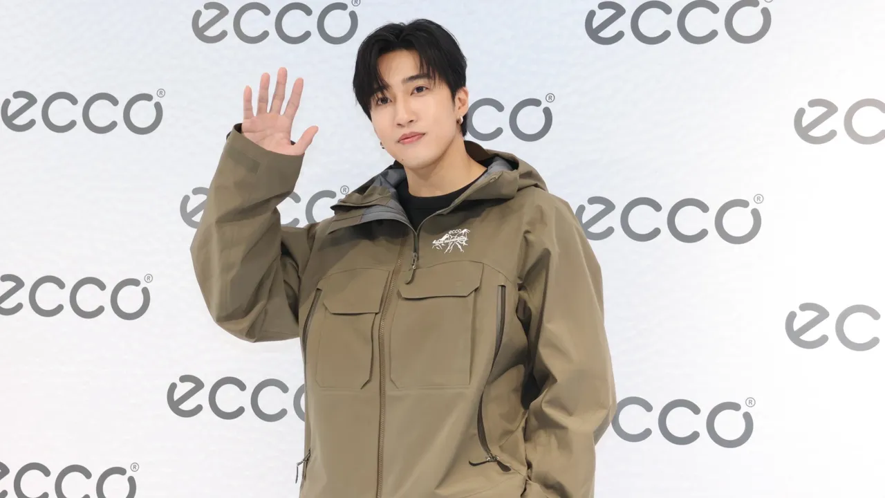 婁峻碩出席ECCO聯名快閃店活動。莊宗達攝