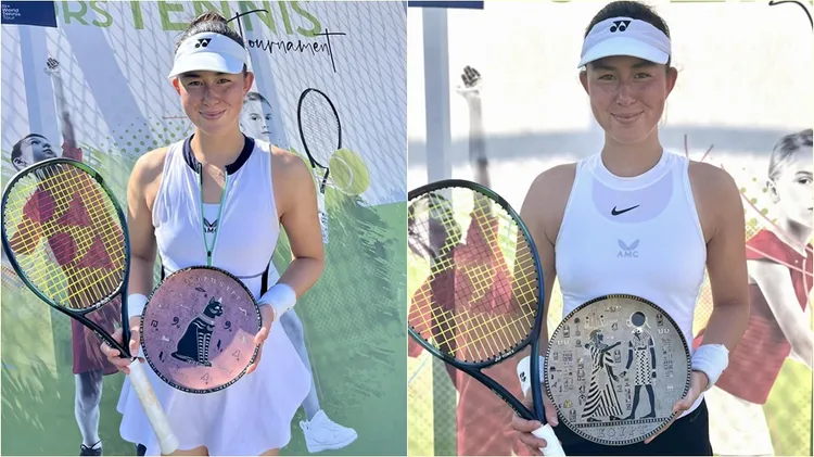 葛藍喬安娜連續拿下ITF女單賽事冠軍。翻攝自葛藍喬安娜臉書