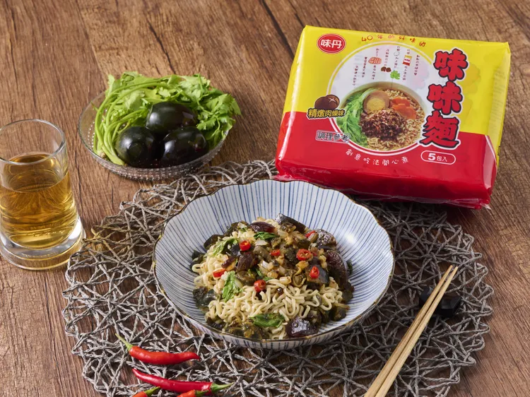 ▲原以為這道是台式料理，卻意外吃出高檔法式料理感，味味麵真的超厲害！