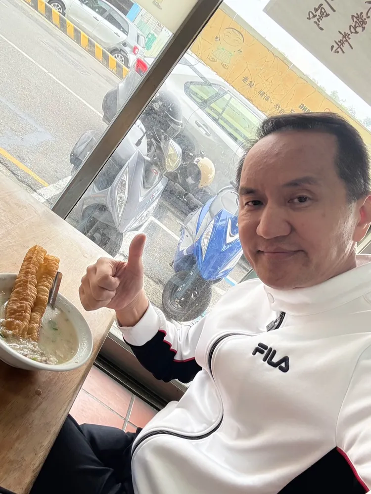 常如山表示，他非常推薦的「阿憨鹹粥」很少有外地人知道。