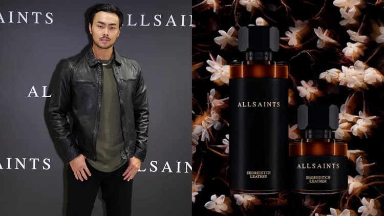 林家正鍾愛ALLSAINTS淡香精系列中的#逆骨皮革，30ml／2580元、100ml／3980元。品牌提供