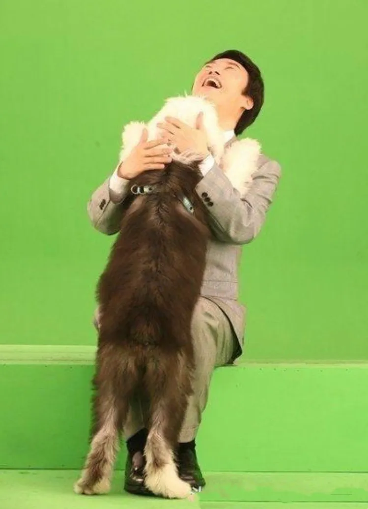 費玉清非常愛護小動物。台灣動物緊急救援小組提供