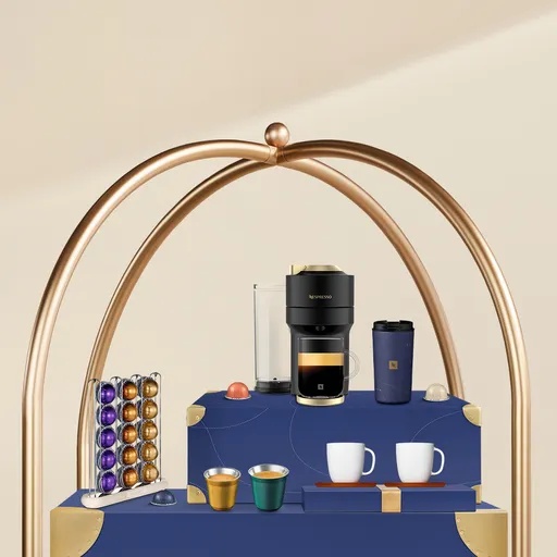 Nespresso献上岁末赠礼 节庆咖啡、奢华限定色 Vertuo POP+ 咖啡机优惠组