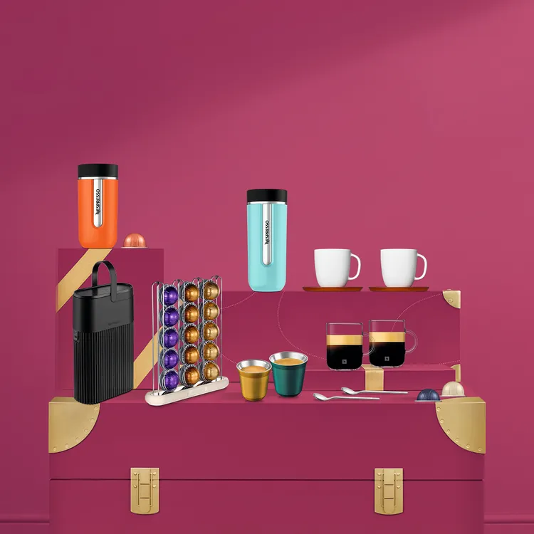 迎接節慶歡聚時刻，Nespresso 祭出多重歲末驚喜優惠活動，即日起至12/25人氣精選配件限時75折起。業者提供