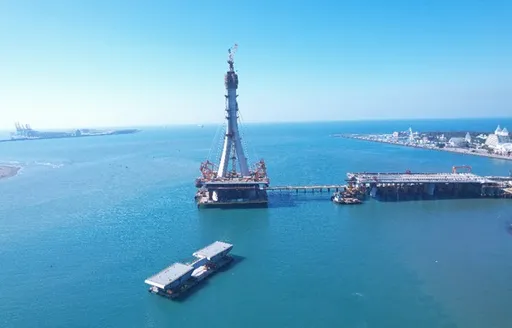 淡水塞車救星!「淡江大橋」進度達77% 年底完成兩大工程