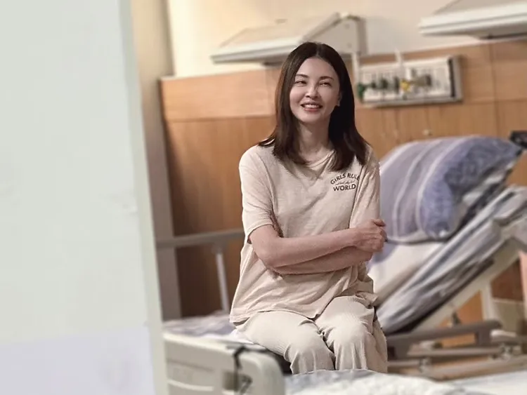 何如芸挑戰素顏演出柯叔元神秘前妻。齊石傳播提供