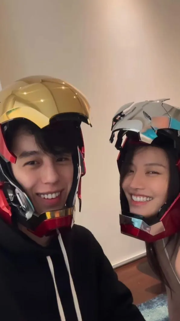 蔡瑞雪（左）和孫麥傑分手後還是朋友。翻攝自蔡瑞雪Threads