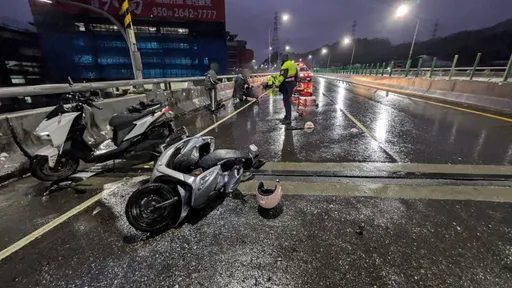 汐止4機車追撞！騎士全送醫　76歲婦人腦出血重傷