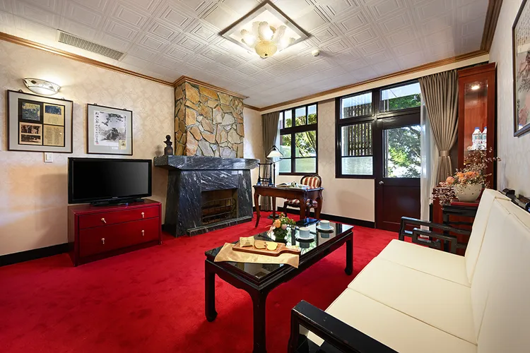 阿里山賓館首相套房買一送一抽獎。業者提供