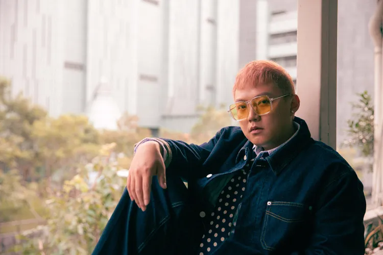 歐吉虎以個人姿態參加嘻哈選秀節目《大嘻哈時代2》屢獲評審青睞。圖／混血兒娛樂