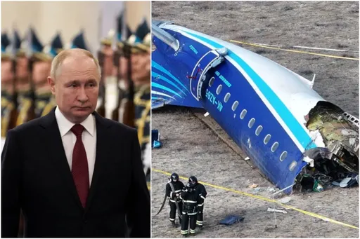 普丁道歉了!亞塞拜然客機聖誕墜毀 果真遭俄羅斯飛彈擊落