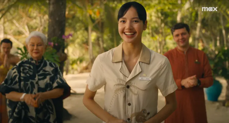 Lisa出演《白蓮花大飯店》。翻攝Max Aisa YouTube