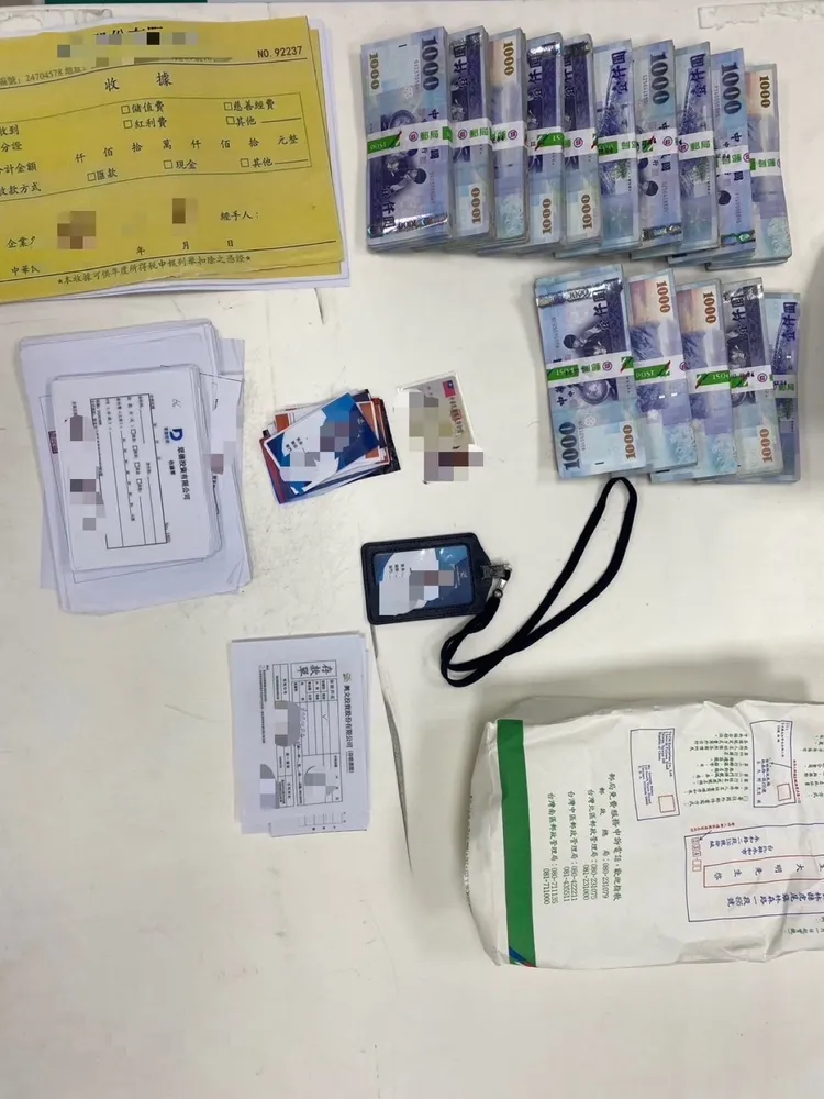 警方查獲相關證物。警方提供