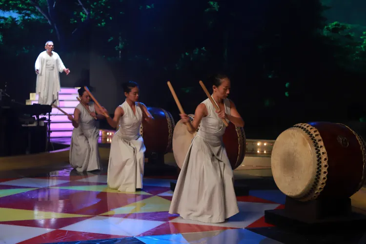 優人神鼓表演。民視提供