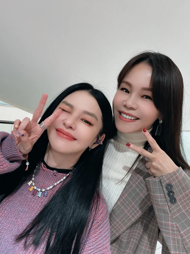 彭佳慧與徐若瑄攜手做公益。癌症希望基金會提供