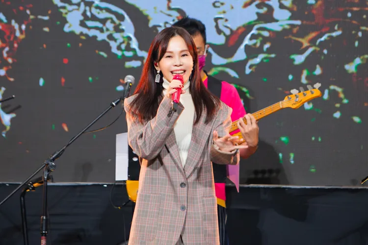 彭佳慧連續多年到醫院獻唱。癌症希望基金會提供