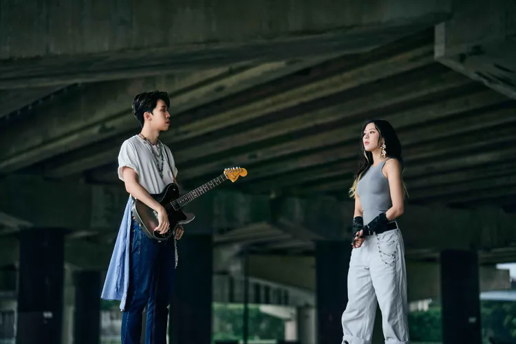 李晉瑋與ERIKA合體飆嗓。小山泉音樂提供