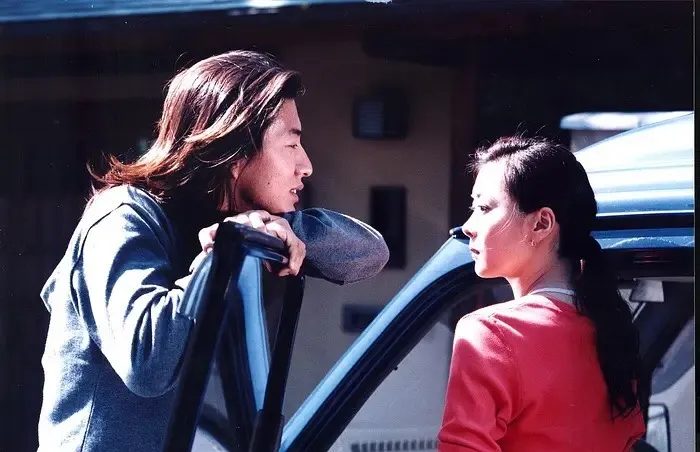 中山美穗與木村拓哉主演日劇《沉睡的森林》。劇照