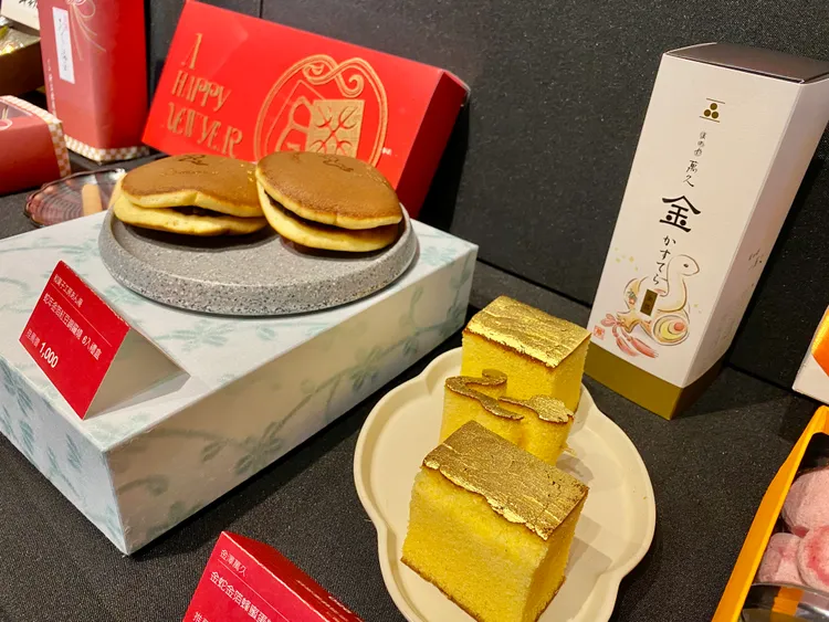 新光三越因與伊勢丹百貨等日方各單位配合，年節禮品能納入較多日本限定商品。莊偉祺攝