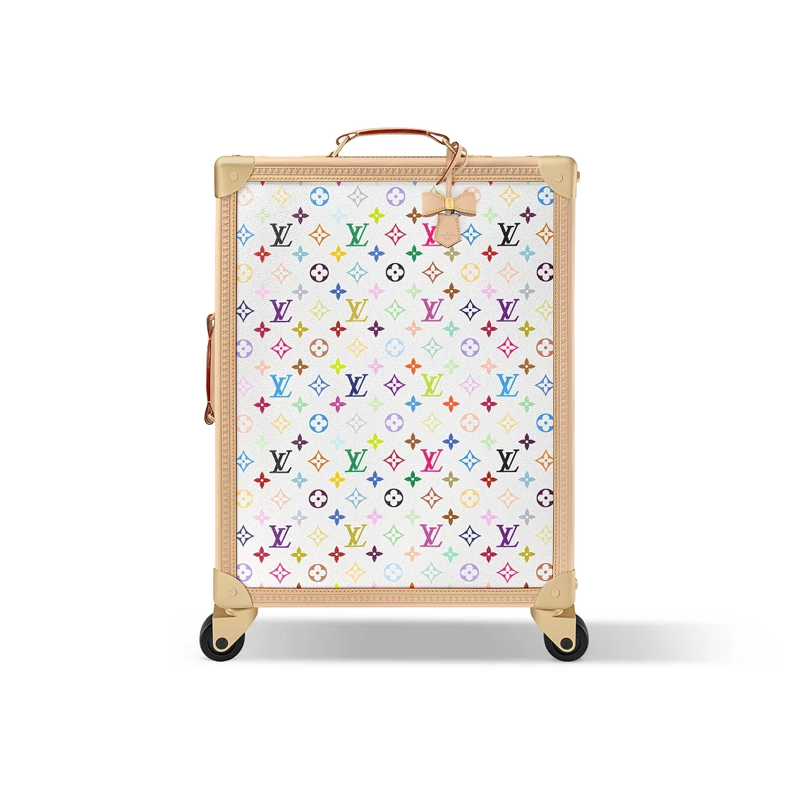Louis Vuitton x Murakami Rolling Trunk旅行箱,40万4000 元。品牌提供