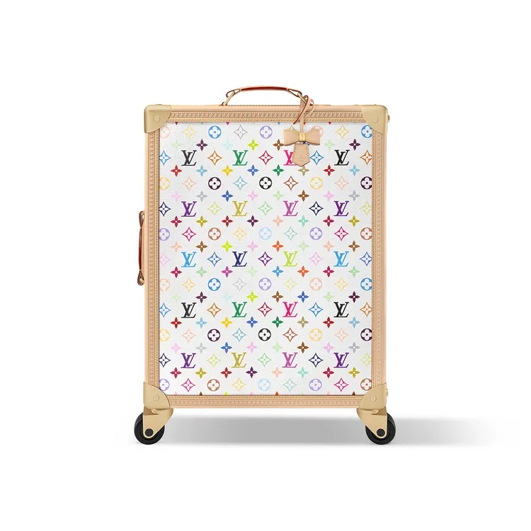 Louis Vuitton x Murakami Rolling Trunk旅行箱，40萬4000 元。品牌提供