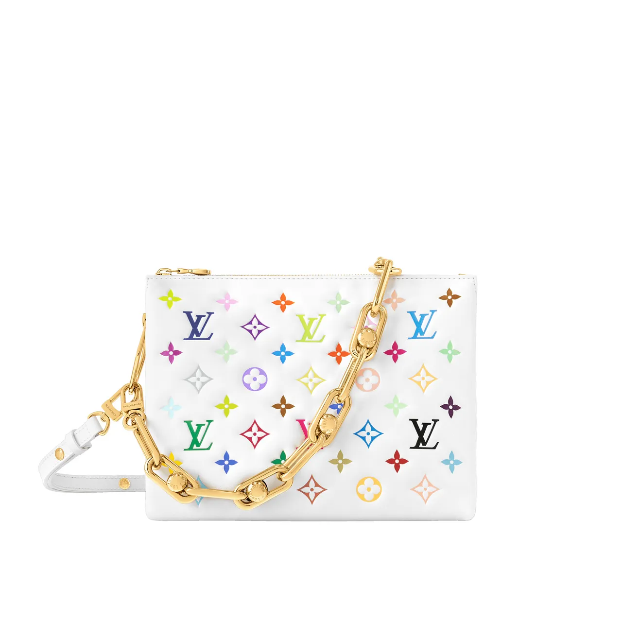 Louis Vuitton x Murakami Coussin BB肩背包,15万8000元。品牌提供