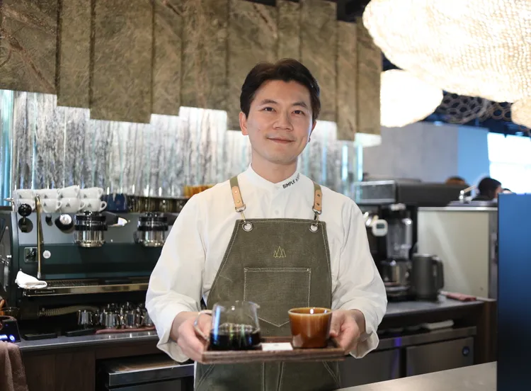 興波咖啡創辦人、世界咖啡大賽冠軍吳則霖。資料照片