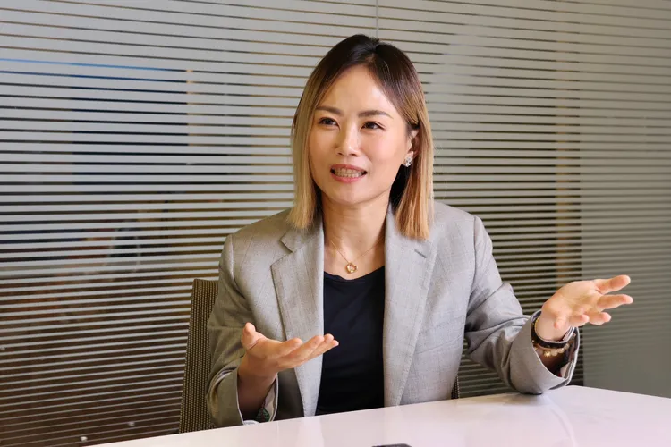 陳怡婷在專訪中分享自己接手vivo時也不敢想太多，就是「做，就對了！」。莊宗達攝影